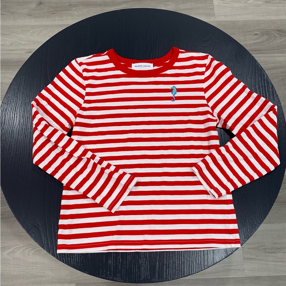 Maison Labiche long sleeve tee size small
